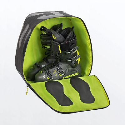 Превью  Сумка для горнолыжных ботинок HEAD Kore Bootbag 30 л Black/Anthracite/NeonYellow (22/23) (383141)